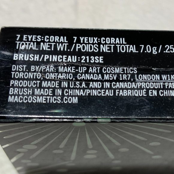 MAC Cosmetics 7 Eyes Coral Eye Shadow Palette Rare - Picture 6 of 9